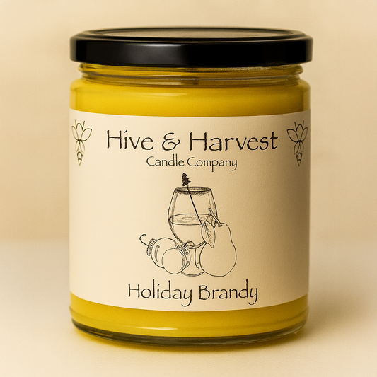Holiday Brandy Candle