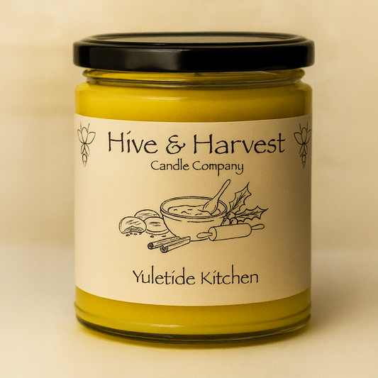 Yuletide Kitchen Candle