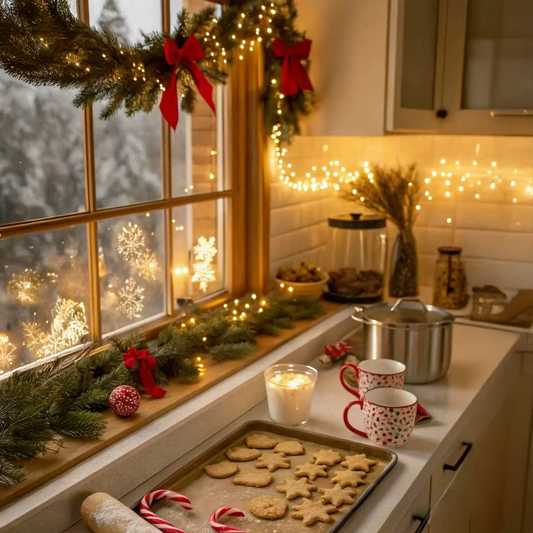 Yuletide Kitchen Candle